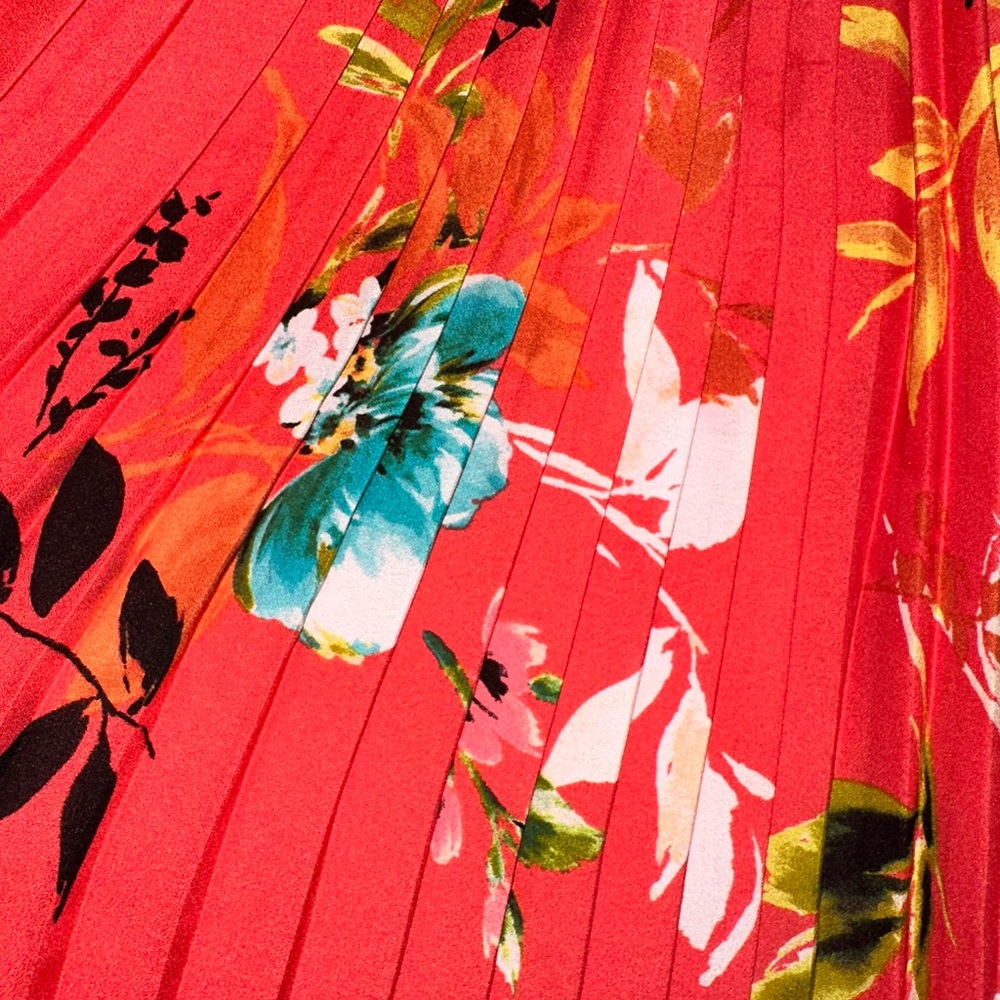 Liz Claiborne multicolored Floral Midi Skirt - Picture 2 of 3